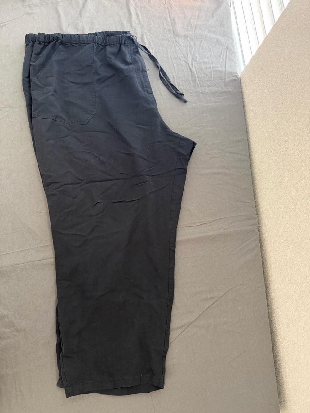 Caribbean Joe Women’s Size 3X Pull On Black Drawstring Pants